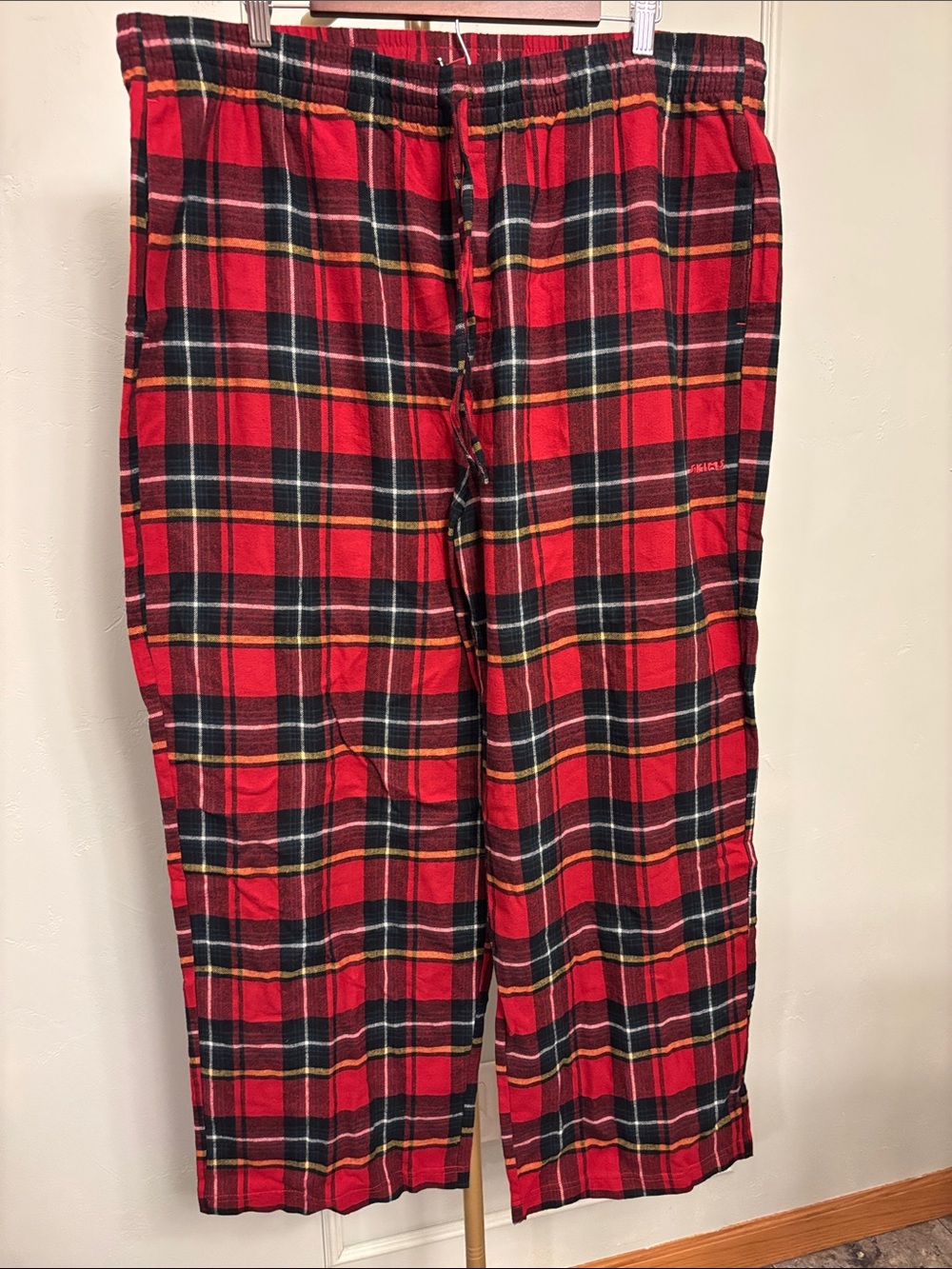 Skims Pajama Pants - Plaid Lounge Pants Drawstring Waist MSRP $58